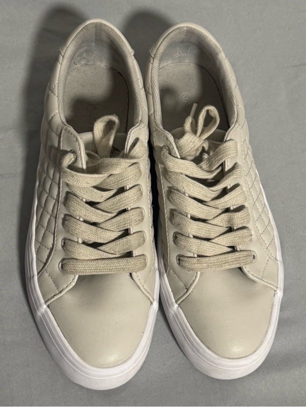 Nautica White Casual Canvas Sneakers - Picture 3 of 5